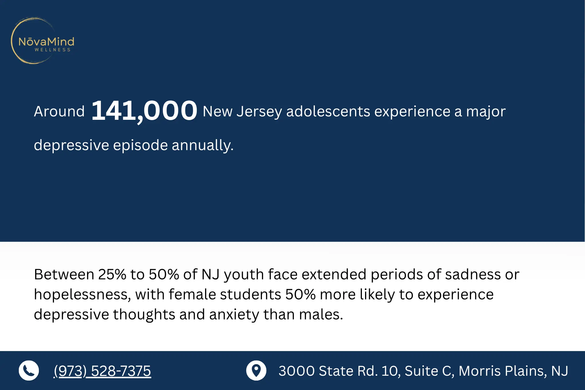 New Jersey depression stats